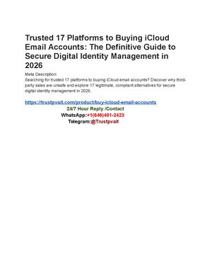 Trusted 17 Platforms To Buying I Cloud Email Accounts Guide In 2026