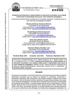 20 . MARIANA VERDEZOTO, RONAL RAMÓN, EMILY MEDINA Y ANYERSON GONZÁLEZ