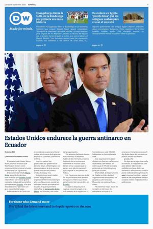 2026 09 10 Diario Deutsche Welle De