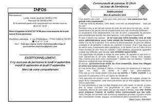 Bulletin Paroissial 16 2026