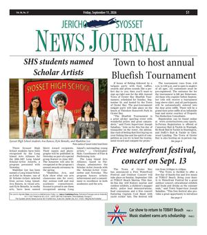 Jericho-Syooset Nesw Journal (9/11/26)