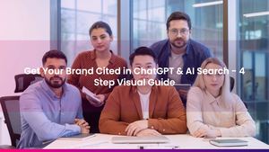 Get Your Brand Cited in ChatGPT & AI Search - 4 Step Visual Guide