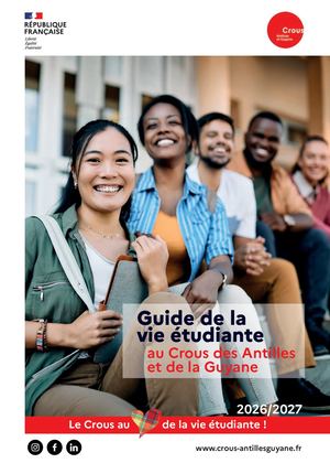 Guide éTudiant Crous Ag 2026 2027