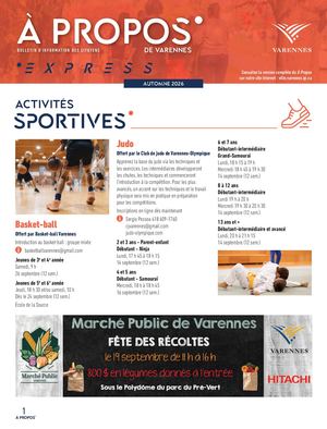 A Propos Express Automne 26