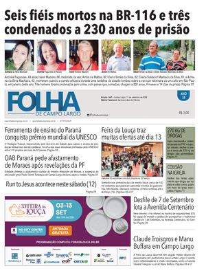 Folha de Campo Largo - 1947
