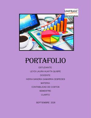 Portafolio Contabilidad De Costos