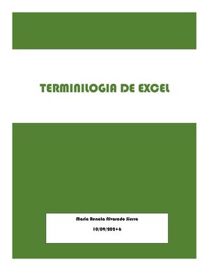 Termino De Excel