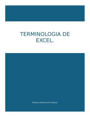 Excel 1