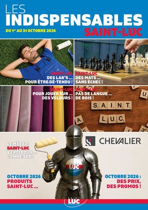 Les Indispensables Octobre 2026 Chevalier Bd