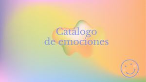 catalogo de emociones