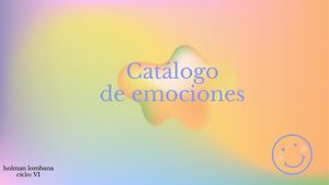 catalogo de emociones.