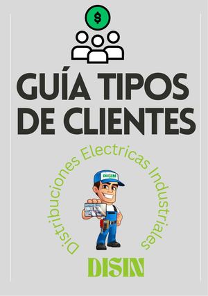 Guia Tipos De Clientes Disin S A S