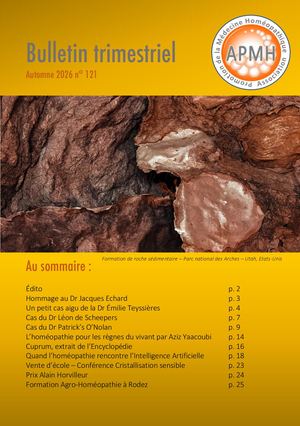 * Bulletin Trimestriel 2026 Automne