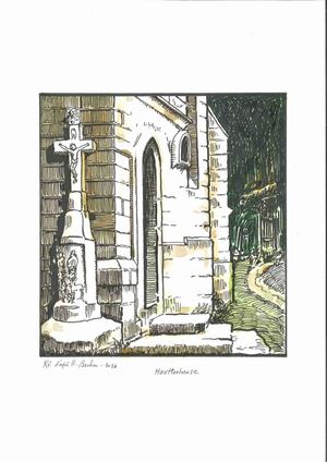 Catalogue De L'exposition Sur Henri Bacher Colorisé Par Raymond Vilhem à L'église Protestante De Sarreguemines Du 6 Juin Au 6 Septembre 2026