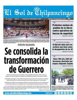 El Sol De Chilpancingo 12 Septiembre 2026 Compressed