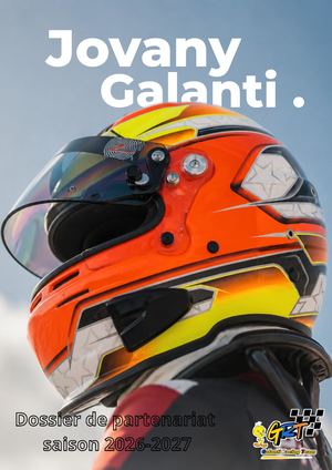 Dossier Sponsoring Jovany Galanti- Saison 2026-2027
