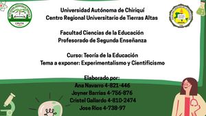 Teorías De La Educación