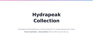Plan Comercial Hydrapeak