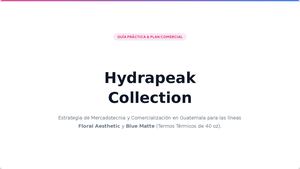 Plan Comercial Hydrapeak