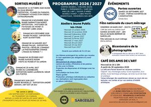 Dépliant 2026-2027
