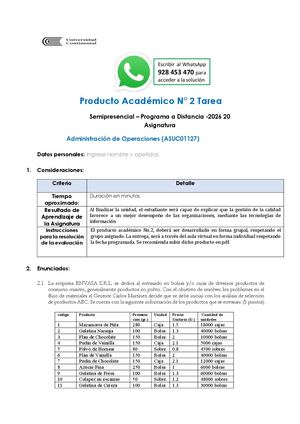 Administracion De Operaciones Pa2