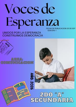 Revista De Ezequiel 2do A
