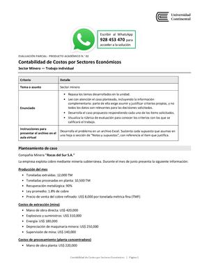 Contabilidad De Costos Por Sectores Economicos Pa2