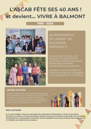Vf Vivre À Balmont 40 Ans Rétrospective Gazette 1