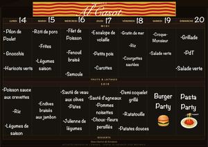 Menu Du 14 Au 20