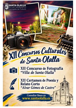 Bases de los Concursos Culturales de Santa Olalla (Fotografía, Poesía y Relato Corto)a Bases