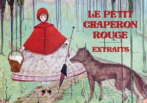 Kamishibaï sur le Petit Chaperon rouge de l'exposition "Les recettes des contes de fées"