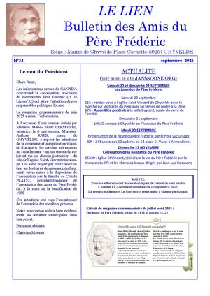 Le Lien 33 de 2025