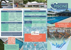 Plaquette Piscine