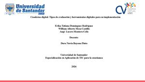 Cuaderno Digital Tipos De Evaluación Y Herramientas Digitales Para Su Implementación