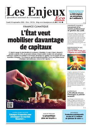 LES ENJEUX ECO N°983