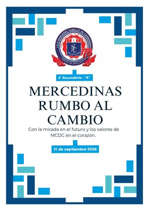 Mercedinas Rumbo Al Cambio