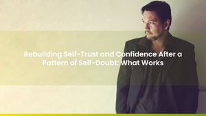 Rebuilding Self-Trust and Confidence After a Pattern of Self-Doubt: What Works