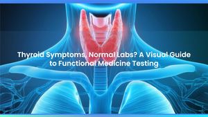 Thyroid Symptoms, Normal Labs? A Visual Guide to Functional Medicine Testing
