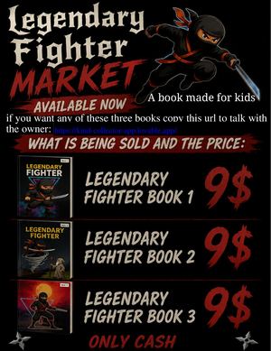 Legendary Fighter Book Sale