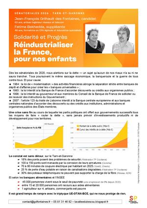 Sénatoriales 2026 Circulaire