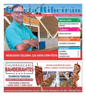Gazeta Ribeirão Setembro 2026