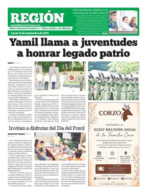 Region Lunes 14 De Septiembre 2026