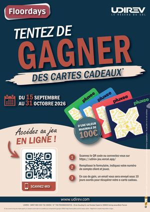 Jeu Floordays 2026 - Udirev