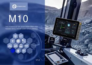 CF-Device VCM M10 — Rugged Vehicle-Mount Tablet Datasheet