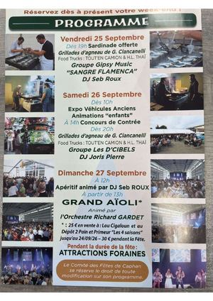 Programme Fête De La Saint Michel 2026