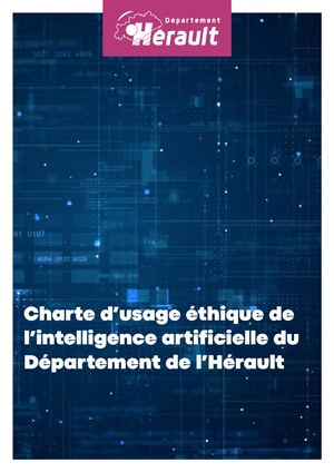 Charte d’usage éthique de l’intelligence artificielle du Département de l’Hérault