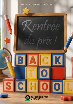 Promo Rentrée septembre 2026