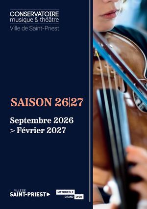Conservatoire saison 2026-2027
