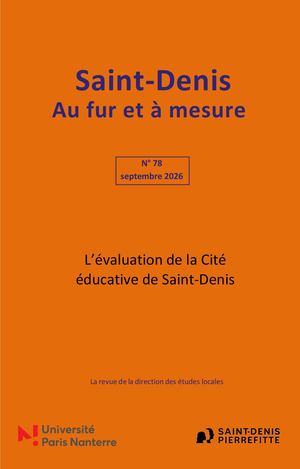 SDFM N°78 Etudes locales
