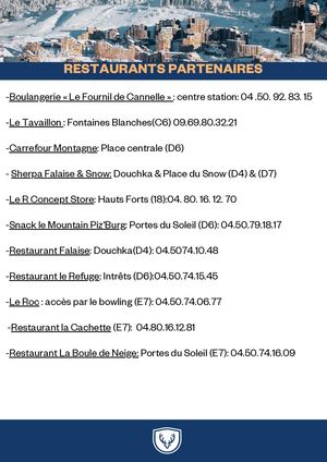 Copie De Liste Restaurants Partenaires